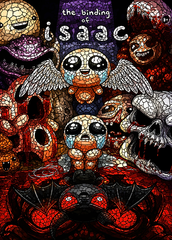 The Binding of Isaac Stained Glass
