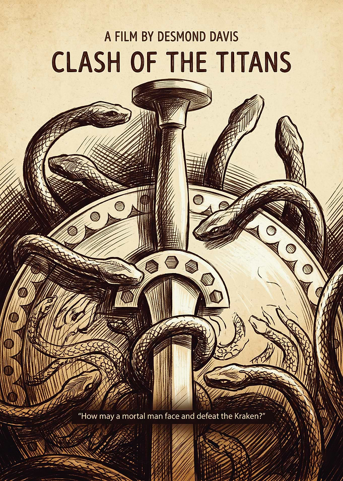 Clash Of The Titans Movie Fantasy Adventure Art