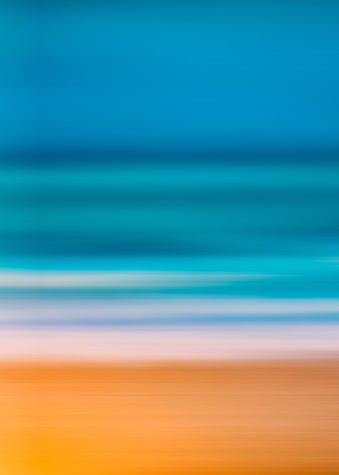 Abstract Motion Blur Beach Landscape