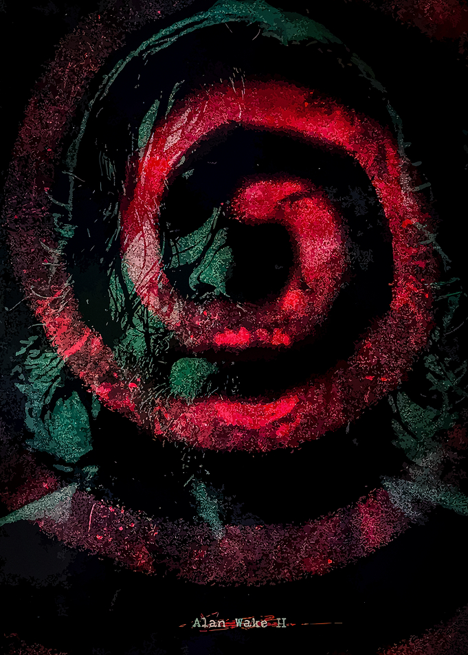 Alan Wake II Spiral Poster