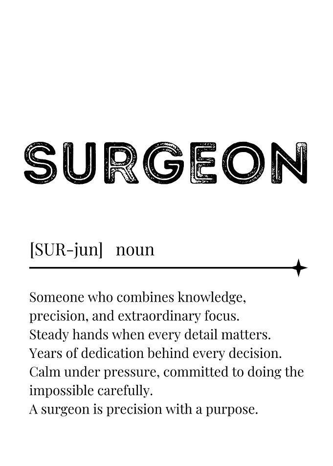 Surgeon Definition