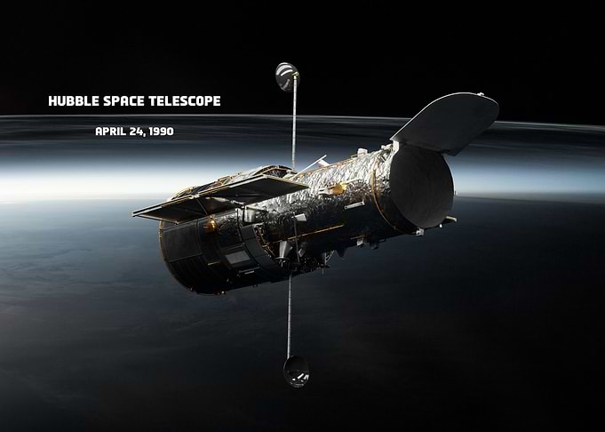 Hubble Space Telescope in Orbit