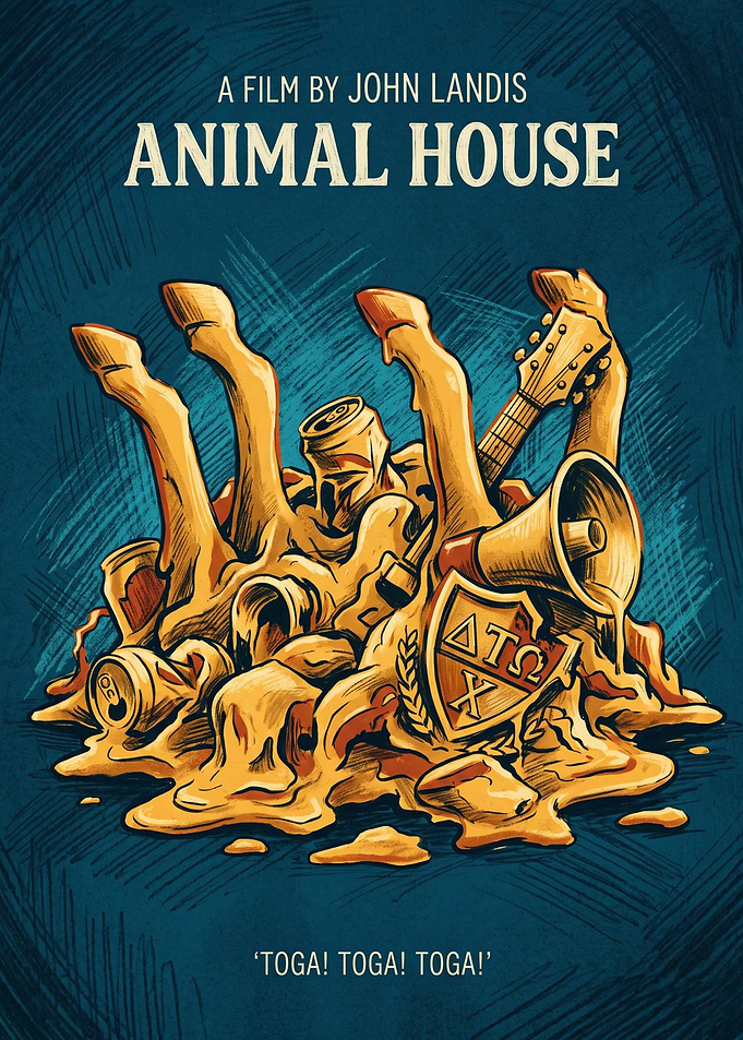 Animal House Movie Comedy Cult Classic Art
