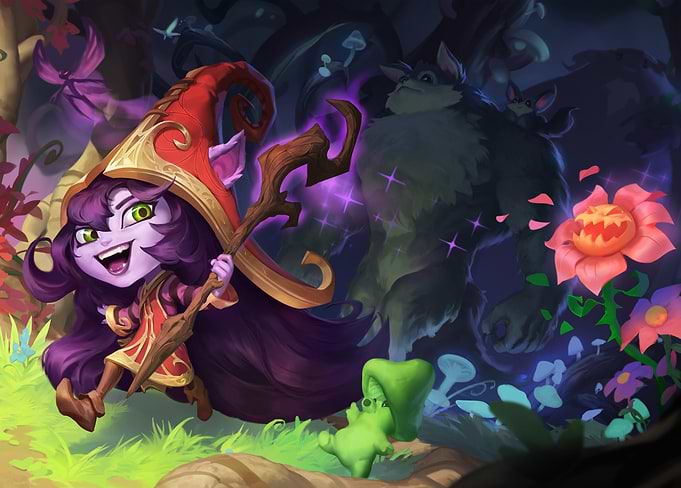 League of Legends - Lulu Among the Flowers