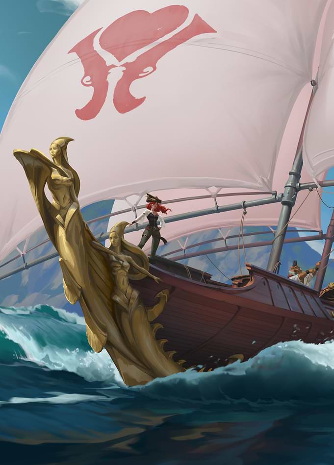 League of Legends - Miss Fortune's Ship Figurehead