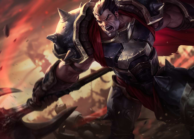 League of Legends - Darius's Fiery Charge