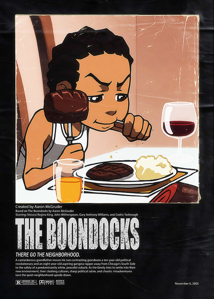 The Boondocks Huey Freeman Poster