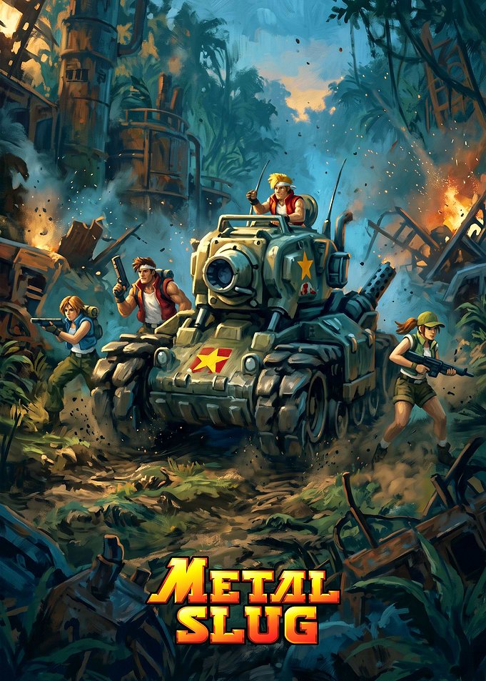 Metal Slug Game Poster