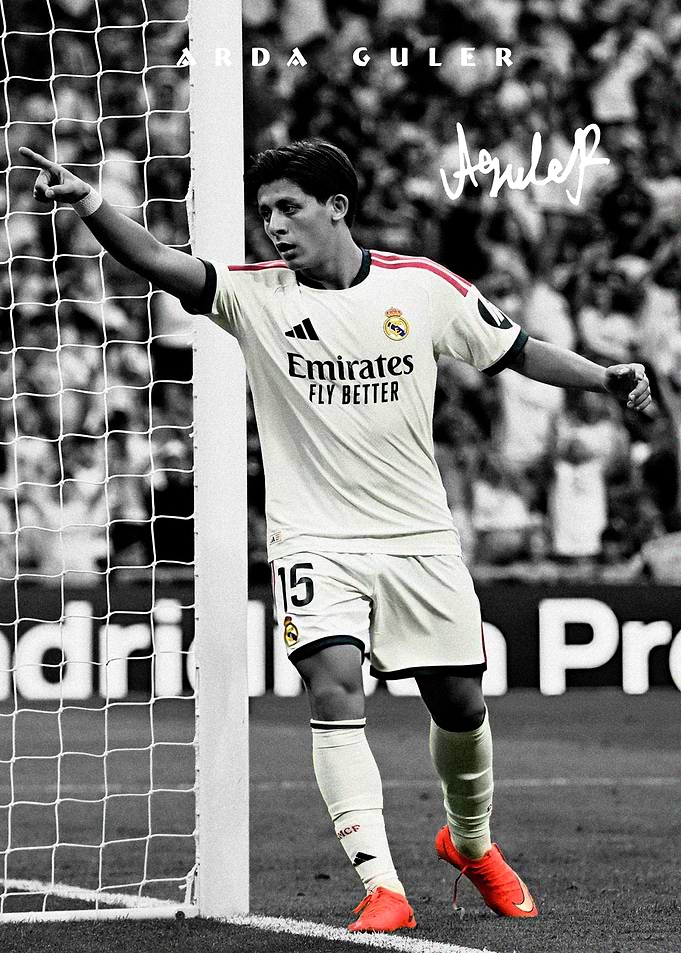 Arda Guler Real Madrid Poster