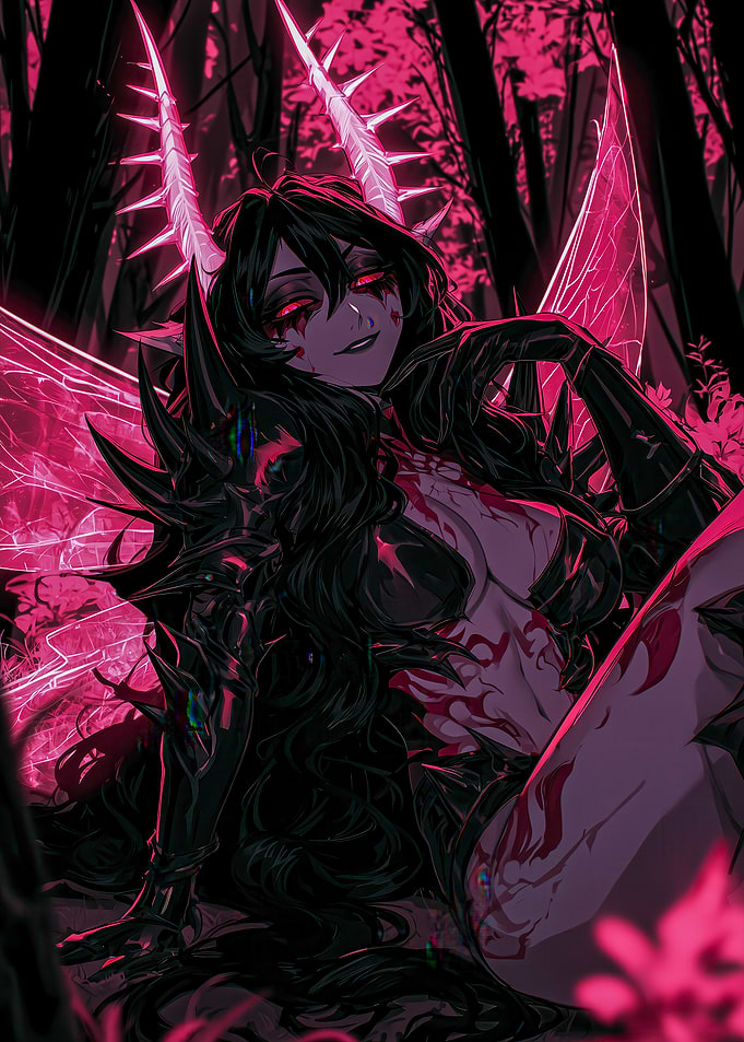 Dark Fantasy Demon Fairy Queen