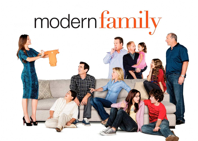 Modern Family Cast Promotional Poster