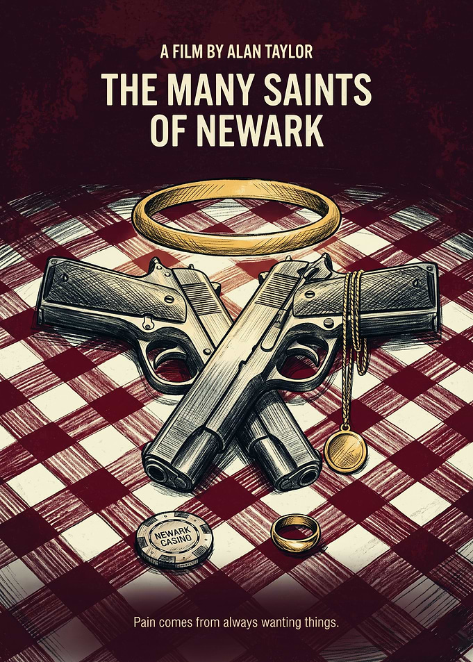 The Many Saints Of Newark Movie Crime Art