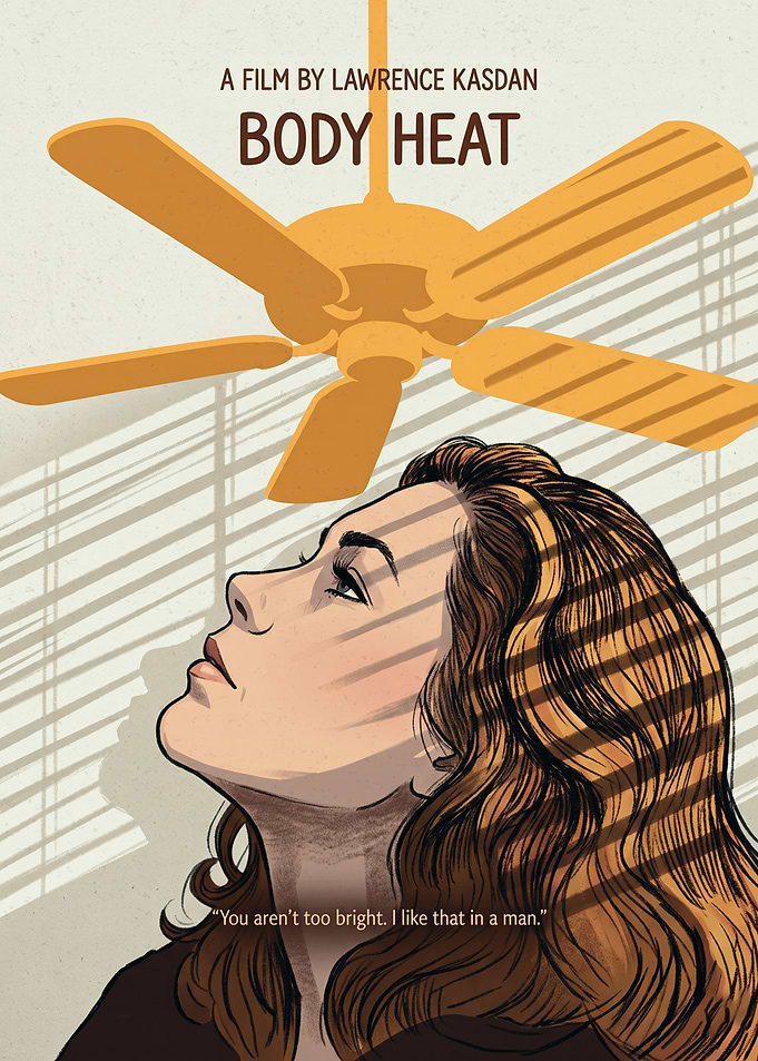 Body Heat Movie Neo Noir Thriller Art