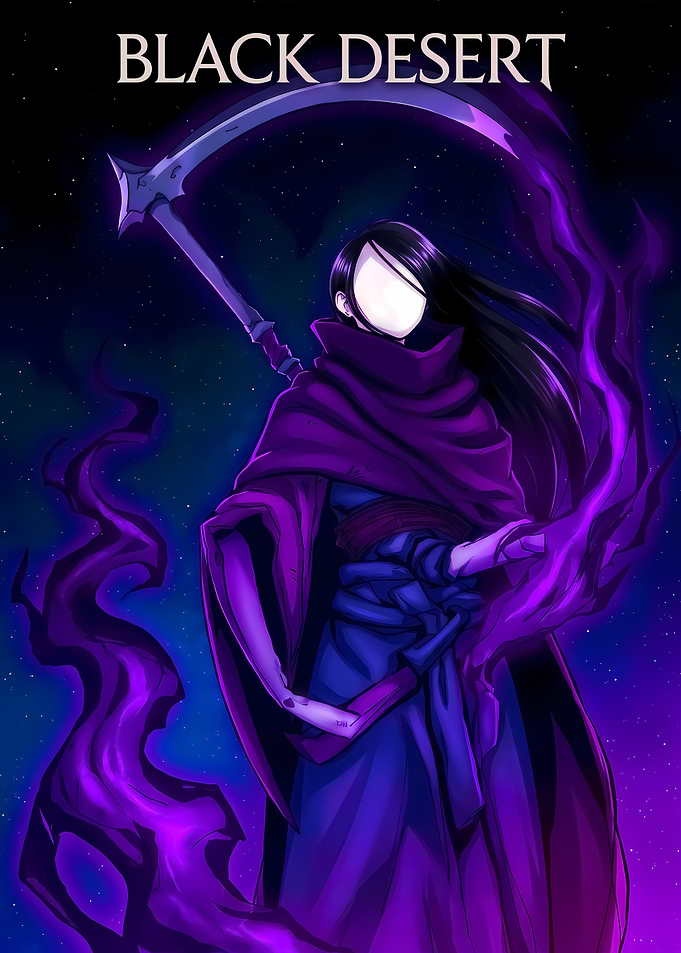 Black Desert Sorceress Fan Art