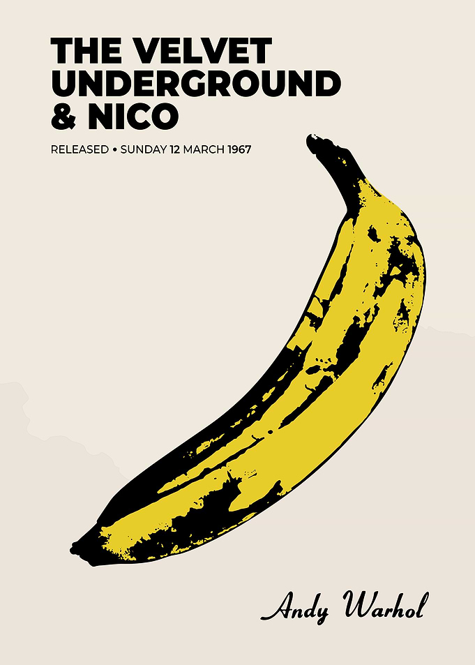 The Velvet Underground Banana Poster