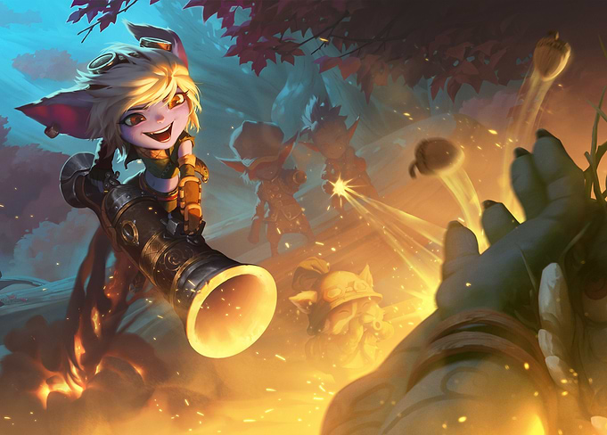 League of Legends - Tristana's Golden Rally