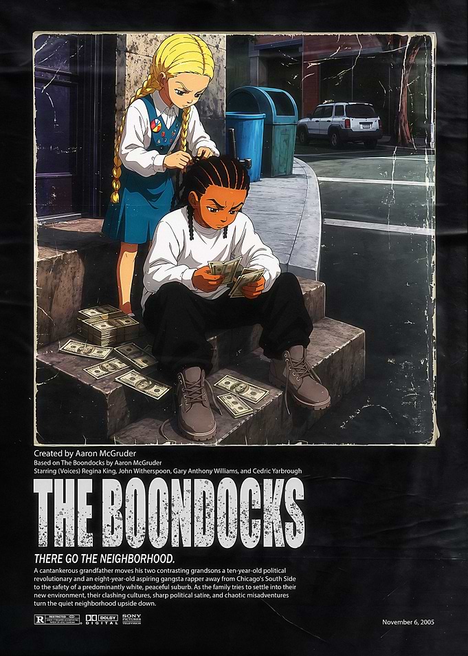 The Boondocks TV Show Poster