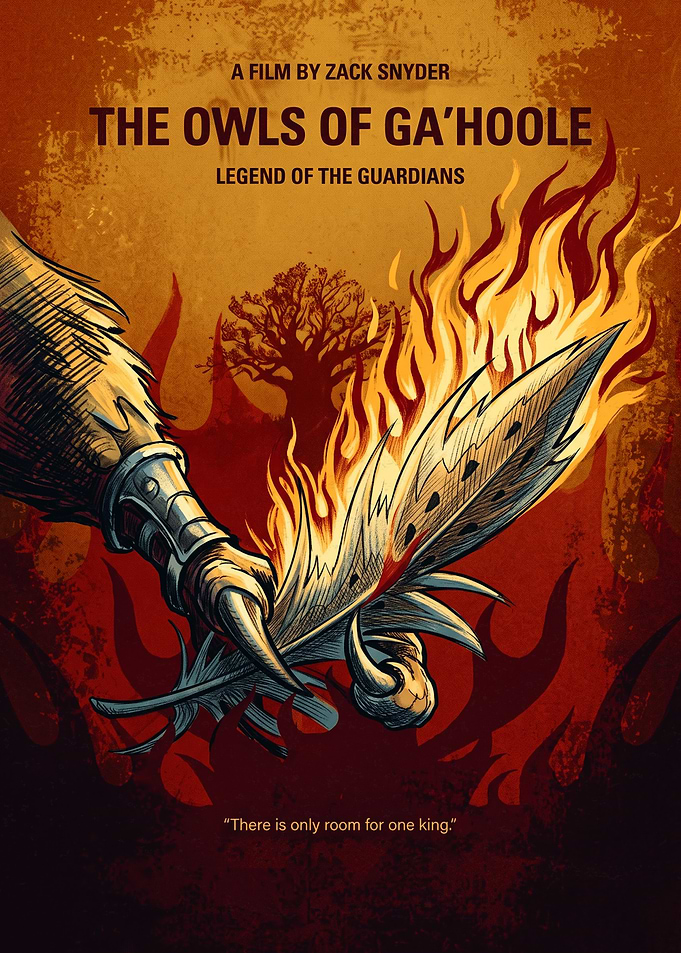 The Owls Of Gahoole Movie Fantasy Adventure Art