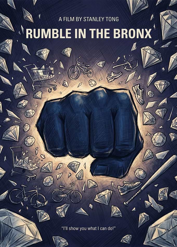 Rumble In The Bronx Movie Martial Arts Print