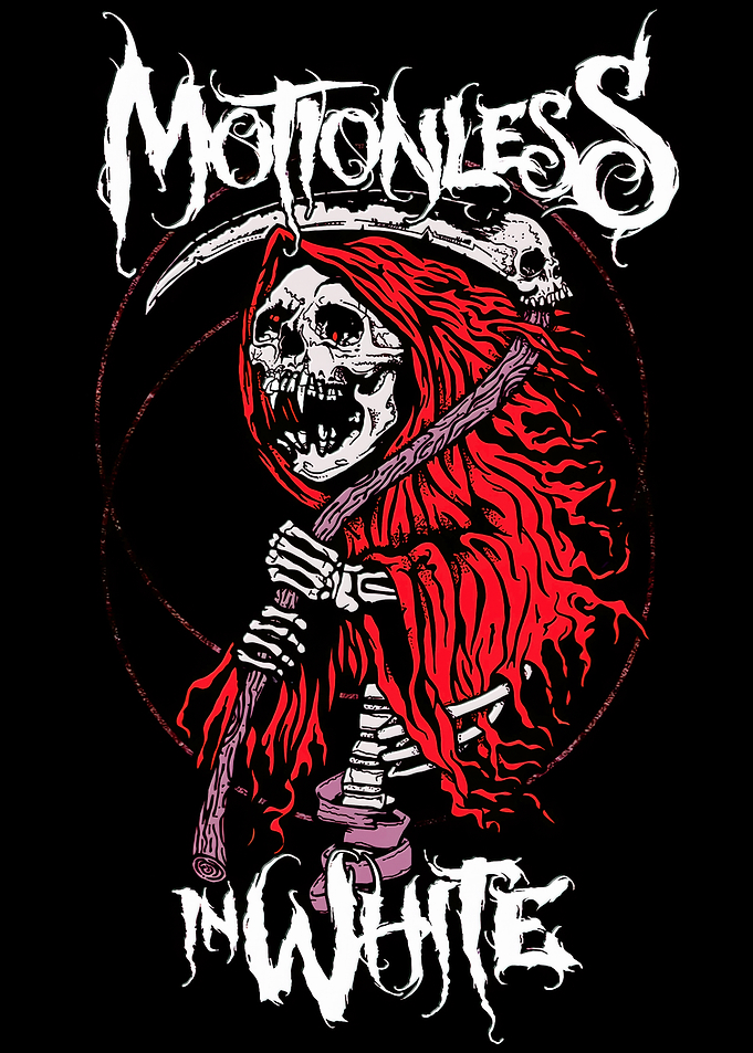Motionless In White Grim Reaper Graphic