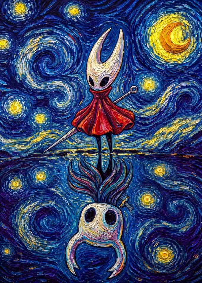 Starry Night Reflection