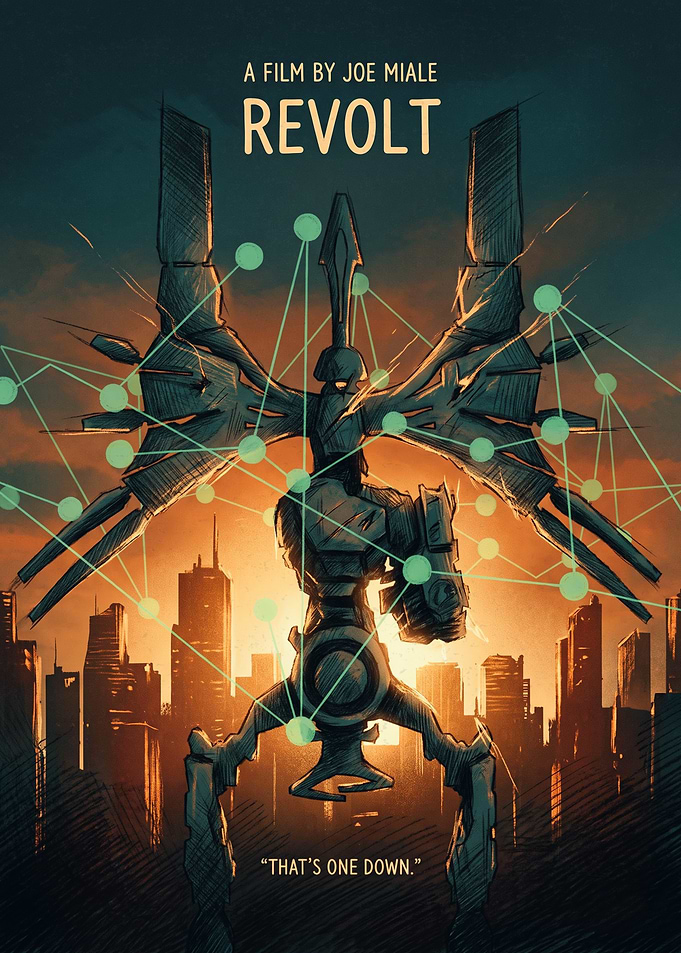 Revolt Movie Sci Fi Action Thriller Poster