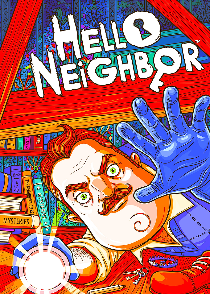 Hello Neighbor Game Poster Art