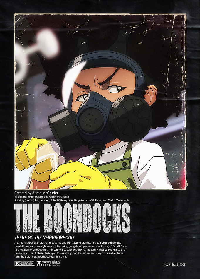 The Boondocks Huey Freeman Poster