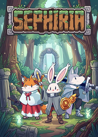 Sephiria Fantasy Adventure Game Poster