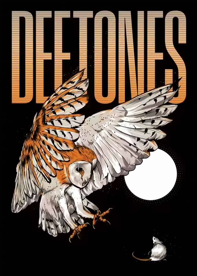 Deftones Barn Owl Graphic Art