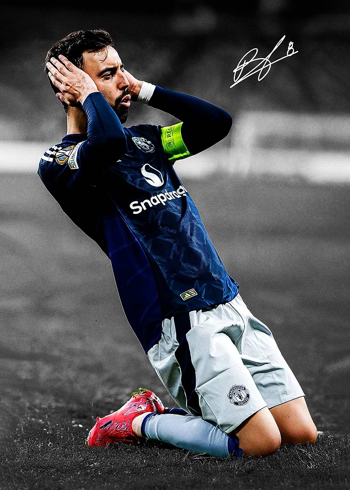 Bruno Fernandes Manchester United Goal Celebration
