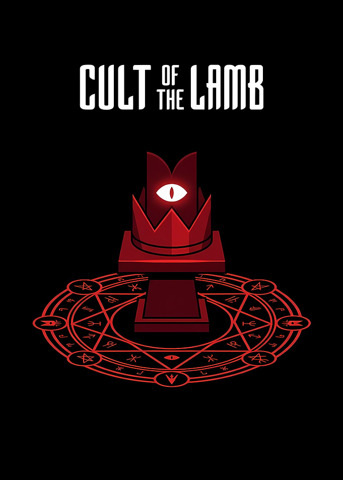 Cult of the Lamb Crown Poster