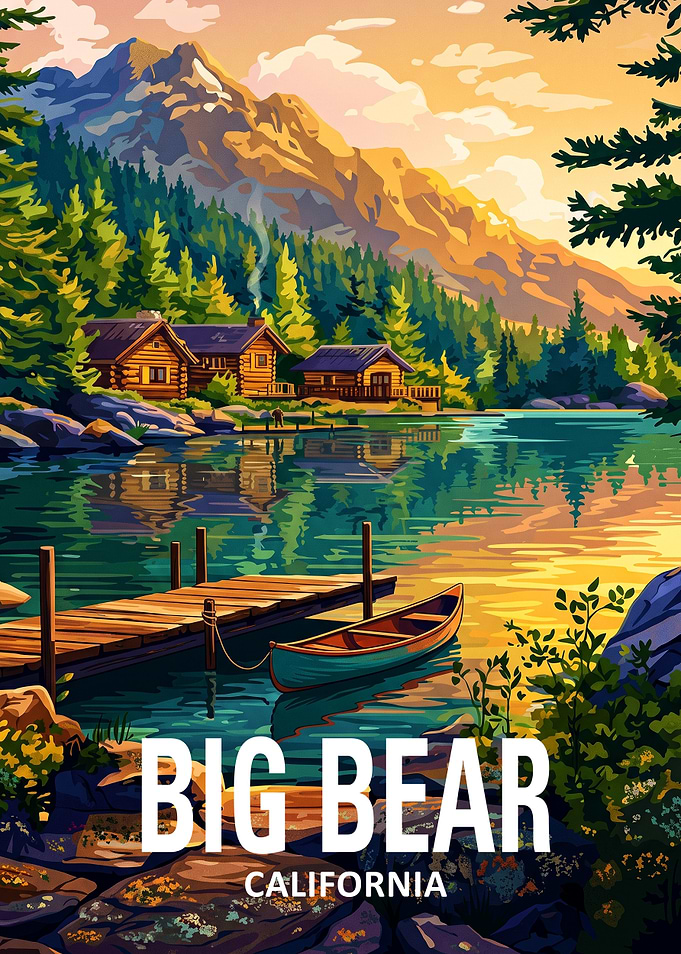 Big Bear California Vintage