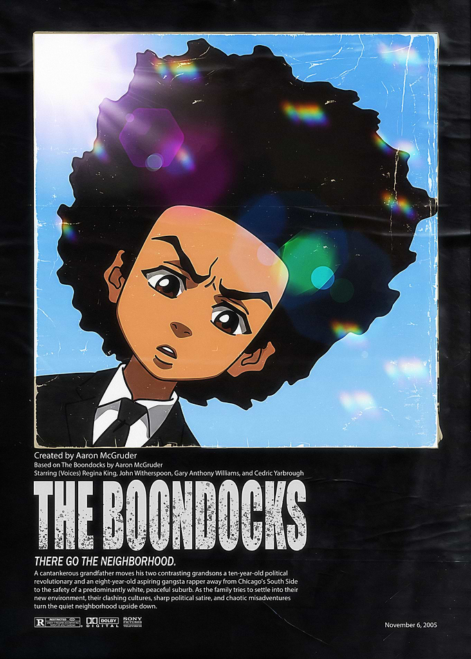 The Boondocks Huey Freeman Poster