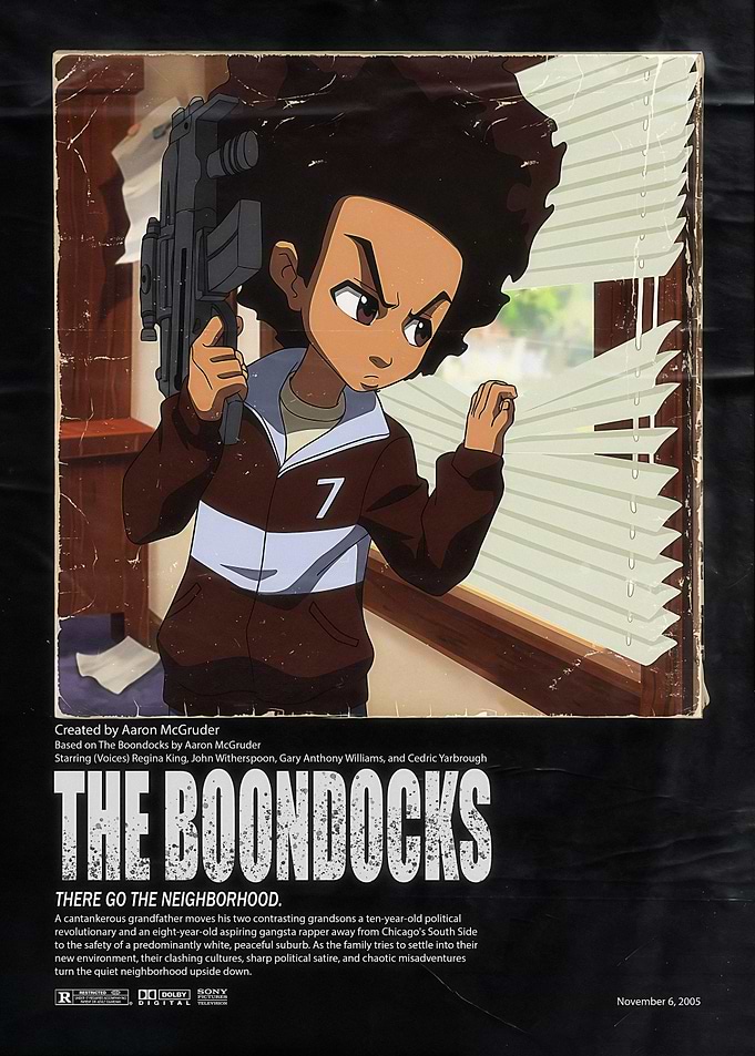 The Boondocks Huey Freeman Poster