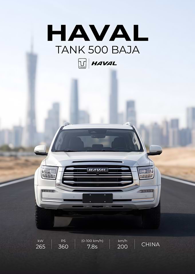 Haval Tank 500 Baja SUV