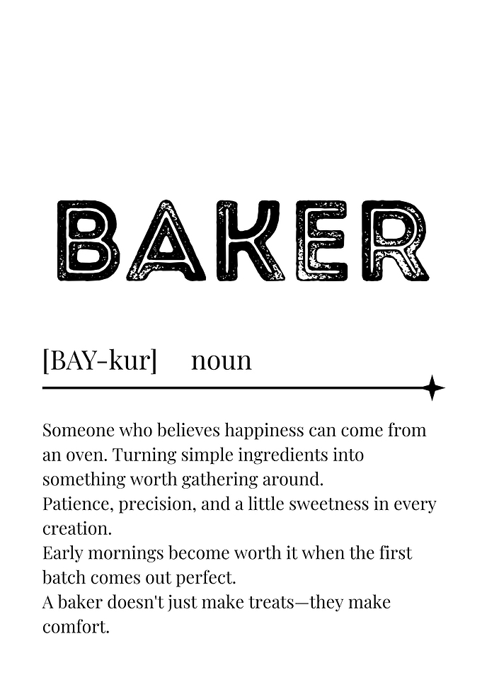 Baker Definition