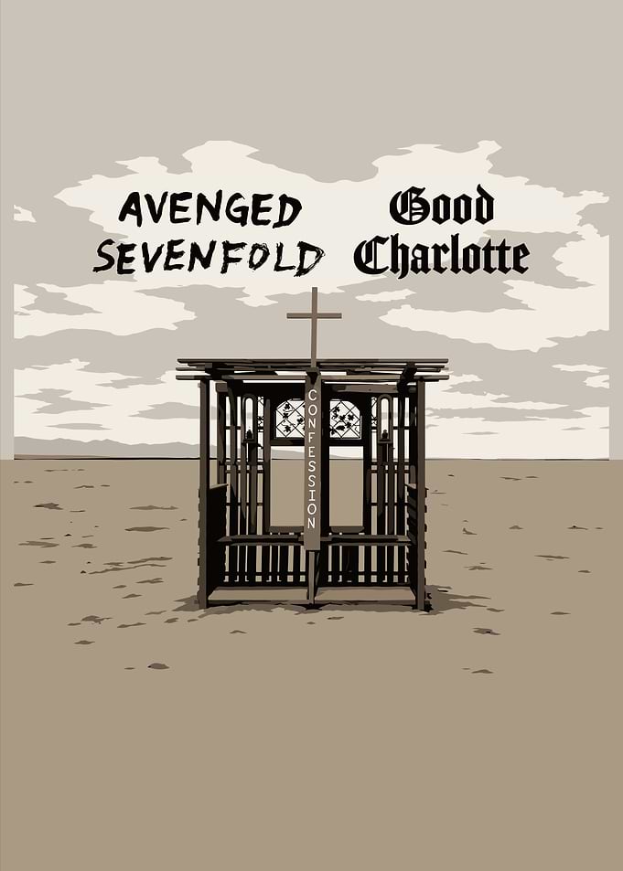 Avenged Sevenfold and Good Charlotte Poster