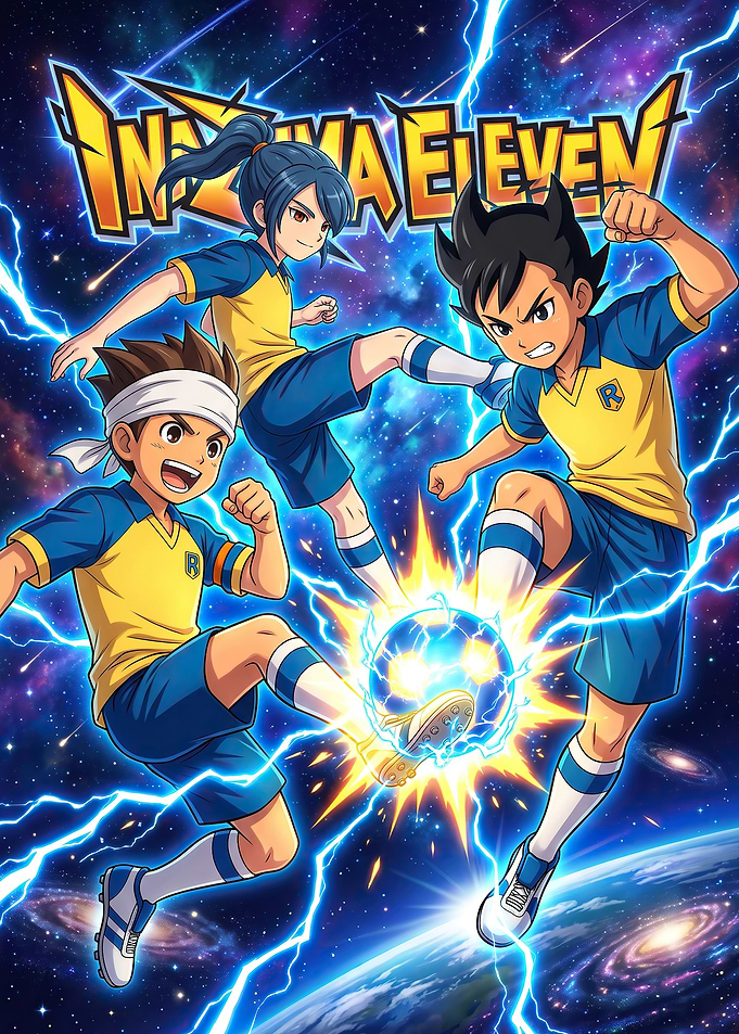 Inazuma Eleven Space Soccer Action