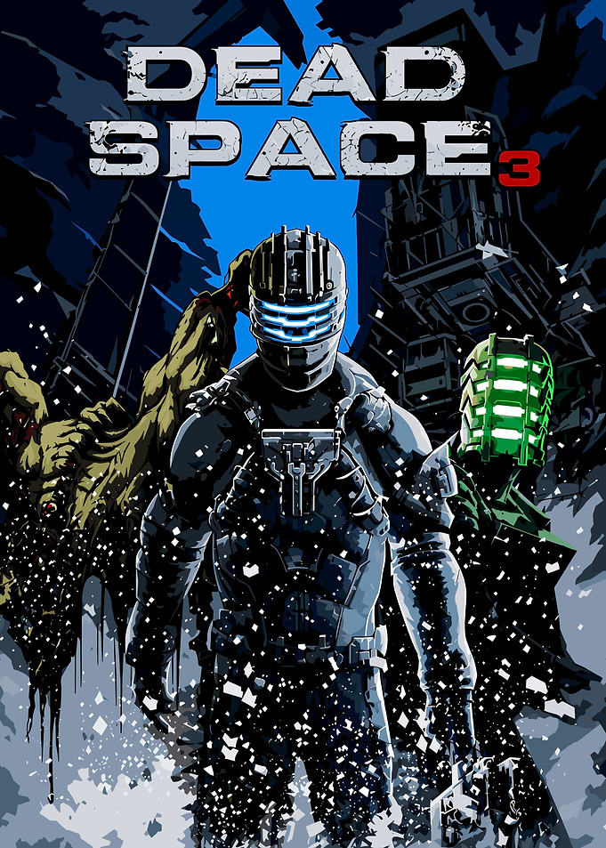 Dead Space 3 Isaac Clarke Poster