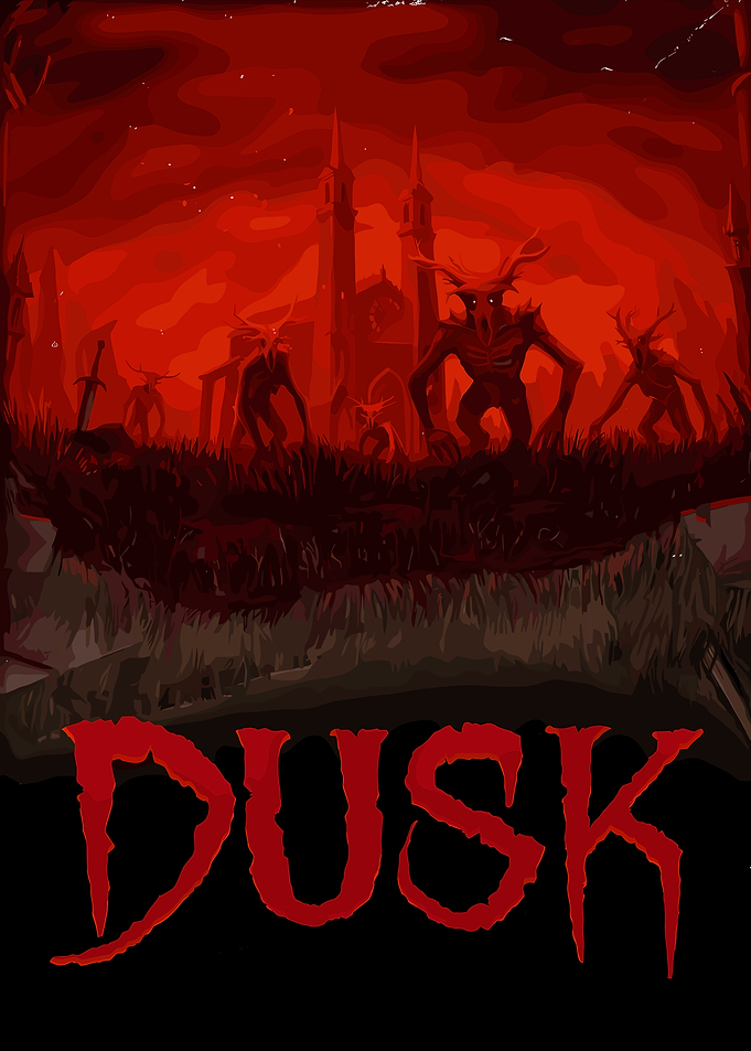 Dusk Horror Game Poster