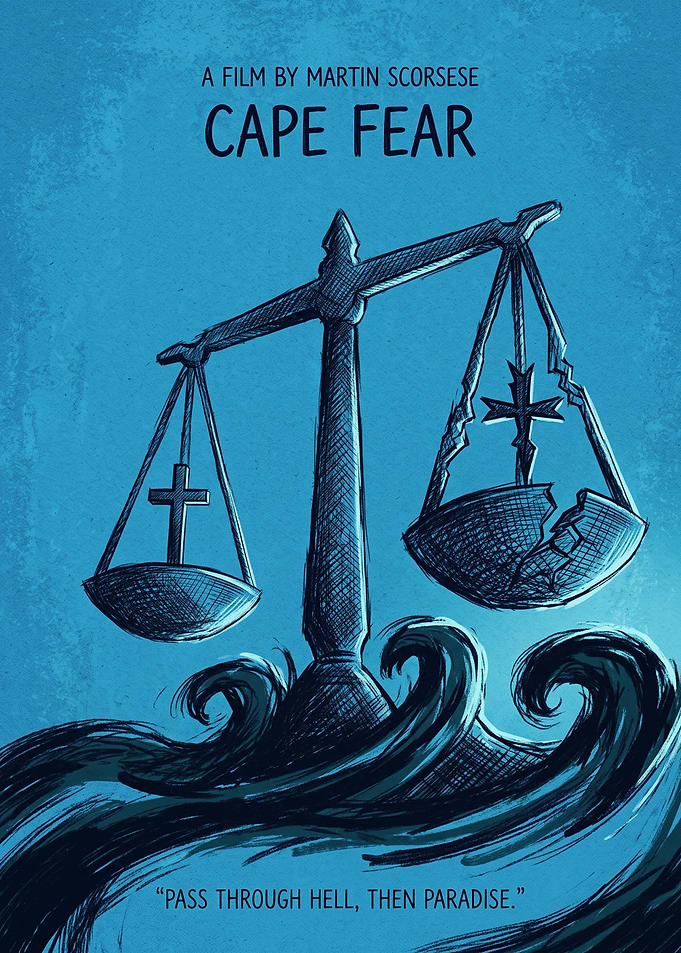 Cape Fear Movie Psychological Thriller Art