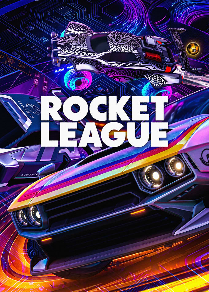 Rocket League Dynamic Racing Poster