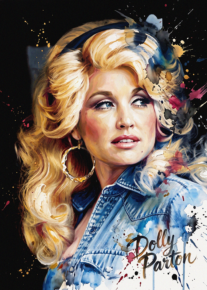 Dolly Parton Portrait