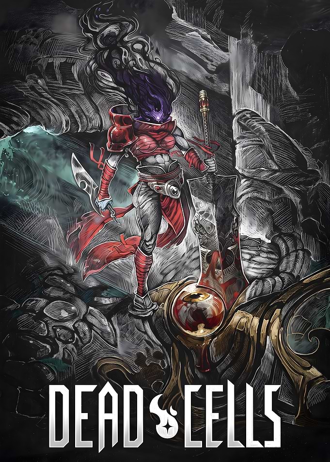 Dead Cells Game Poster Art