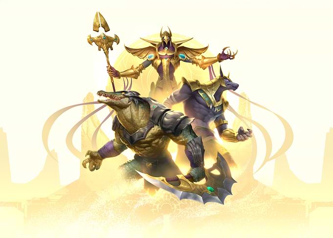 League of Legends - Azir, Nasus and Renekton, Desert Rivals