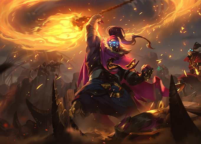League of Legends - Jax and the Fire's Edge