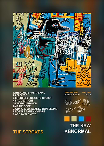 The Strokes The New Abnormal Poster