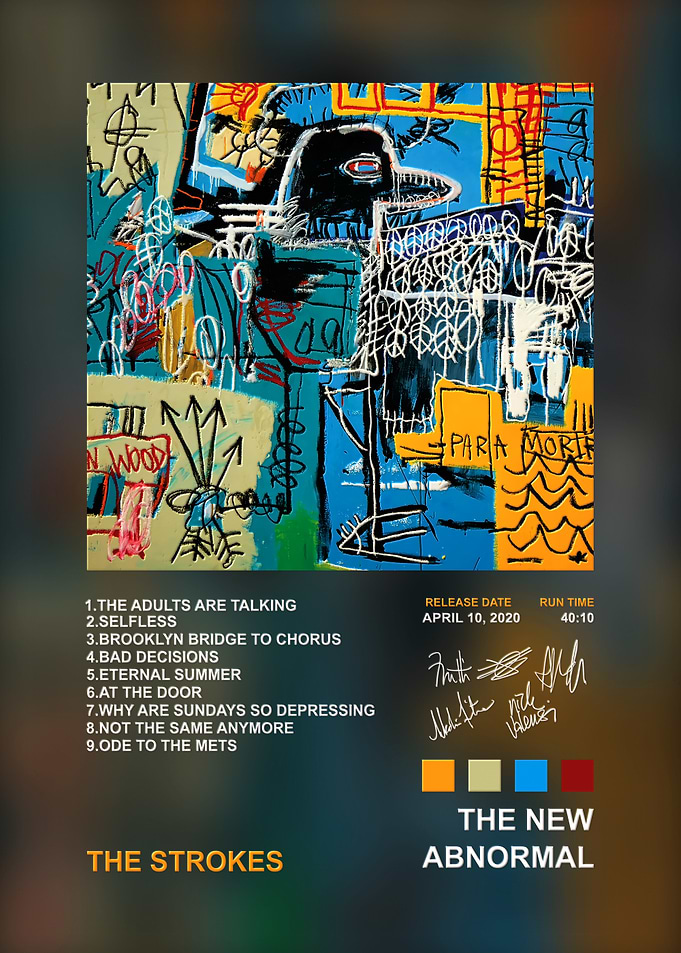 The Strokes The New Abnormal Poster