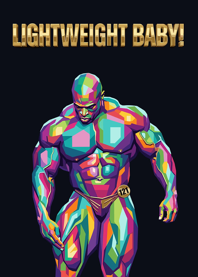 Ronnie Coleman Pop Art Poster